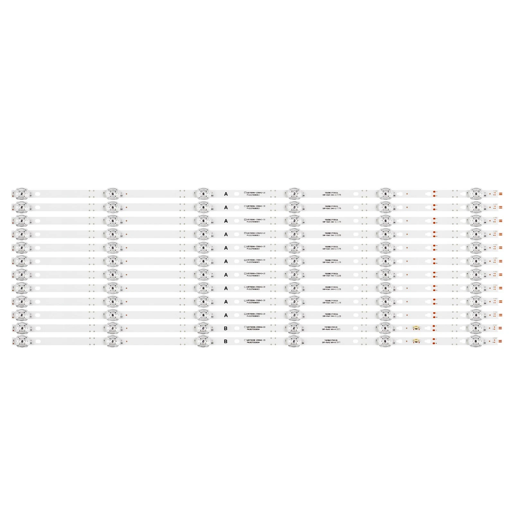 New LED Backlight Strips(12) for ONN 100012588 100068378 30370006005 30370006006