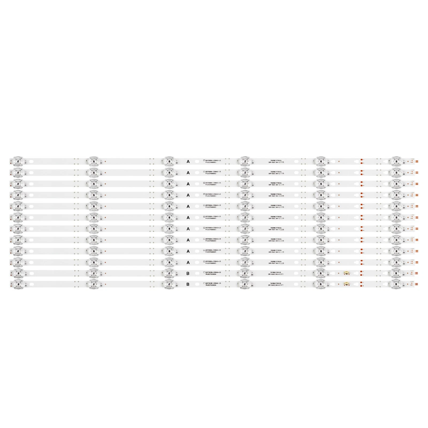 New LED Backlight Strips(12) for ONN 100012588 100068378 30370006005 30370006006