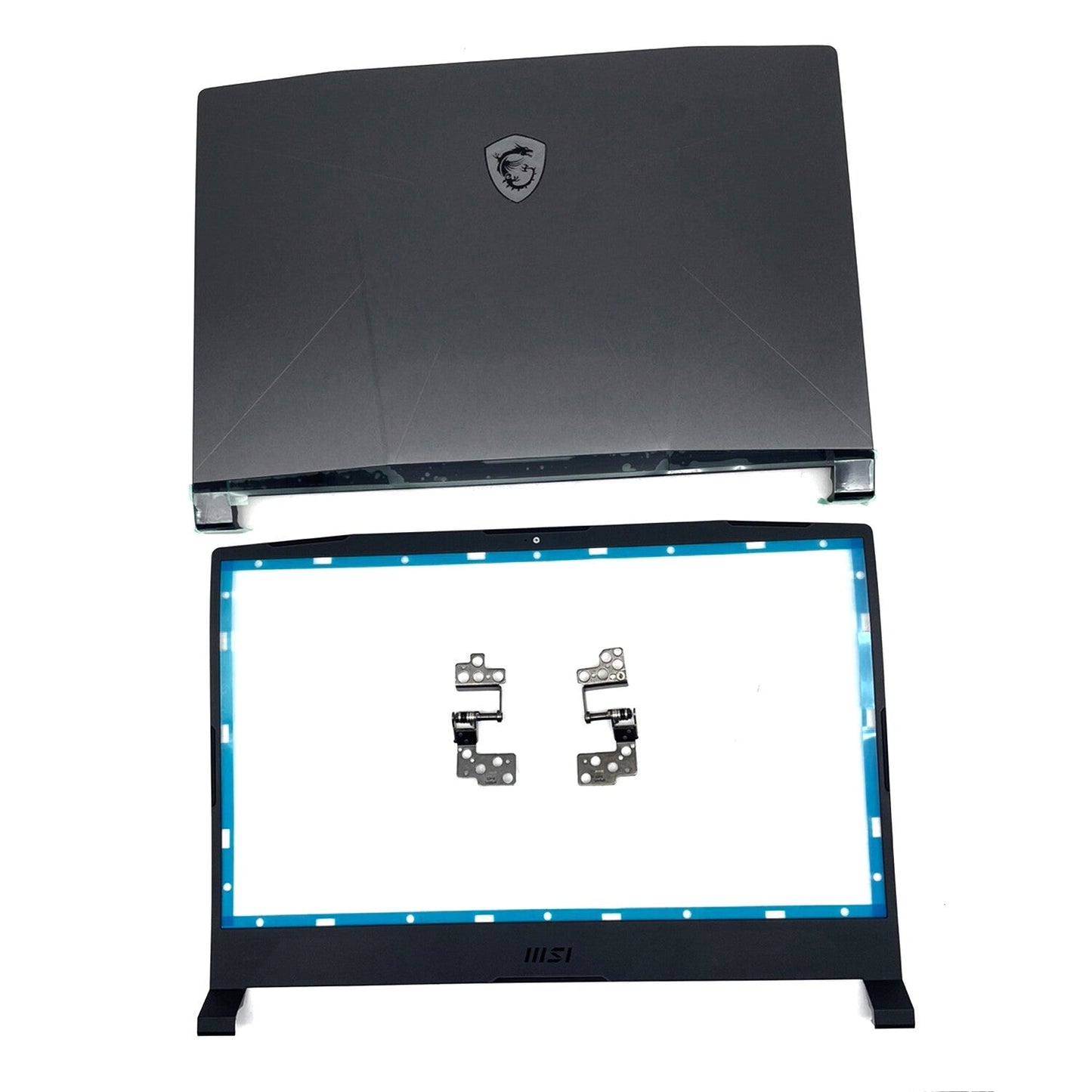 New Back Cover+Bezel Hinges For MSI Pulse GL66 Crosshair 15 MS-1581 Top Case Lid