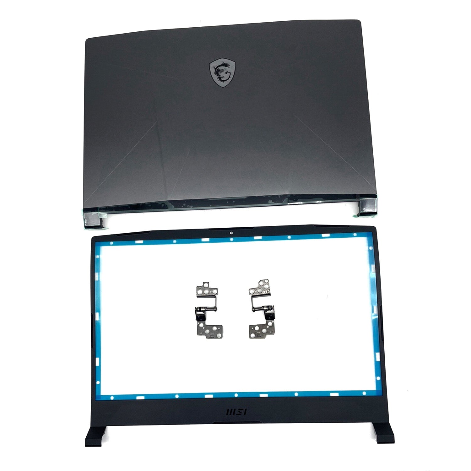 New Back Cover+Bezel Hinges For MSI Pulse GL66 Crosshair 15 MS-1581 Top Case Lid