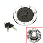 Fuel Gas Tank Cap Cover Lock with Keys for Kawasaki Ninja 250 250R 1988 2007