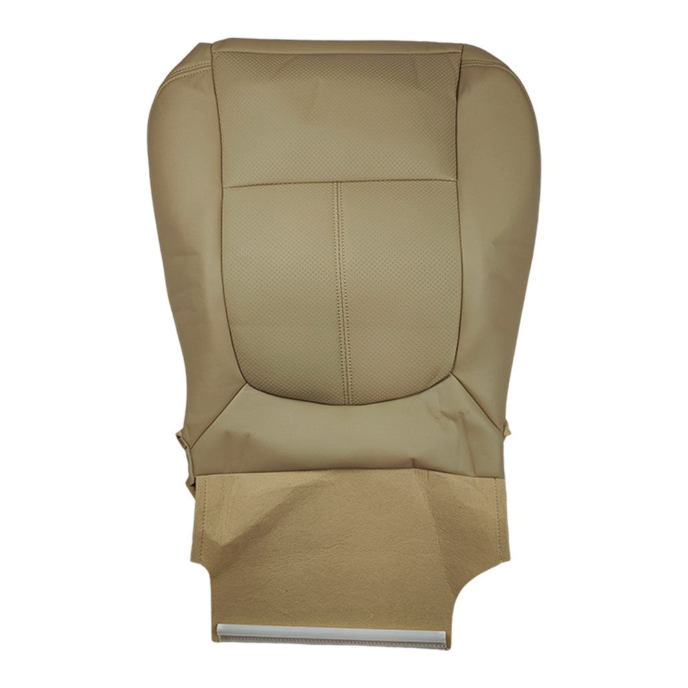 Passenger Bottom Leather Seat Cover Tan For 2011 2012 - 2014 Ford F150 Lariat