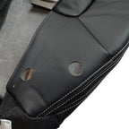 Passenger Bottom Leather Seat Cover Black For 2011-2017 Jeep Wrangler Rubicon