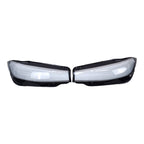 For BMW 3-Series G20 G28 2023-2024 Pair Front Headlight Cover Clear+Sealant Glue