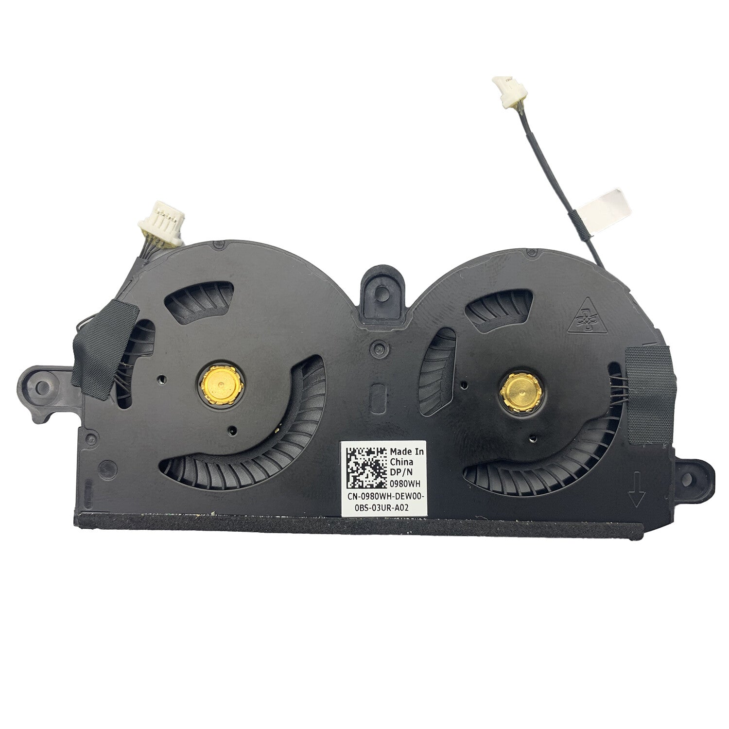 New 4 Pin CPU Cooling Fan 980WH ND55C19-16M01 980WH For Dell XPS 13 9370 9380 US