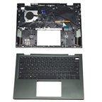 New Palmrest Backlit Keyboard Green 0VJ2PX For Dell Inspiron 14 5410 7415 2-in-1