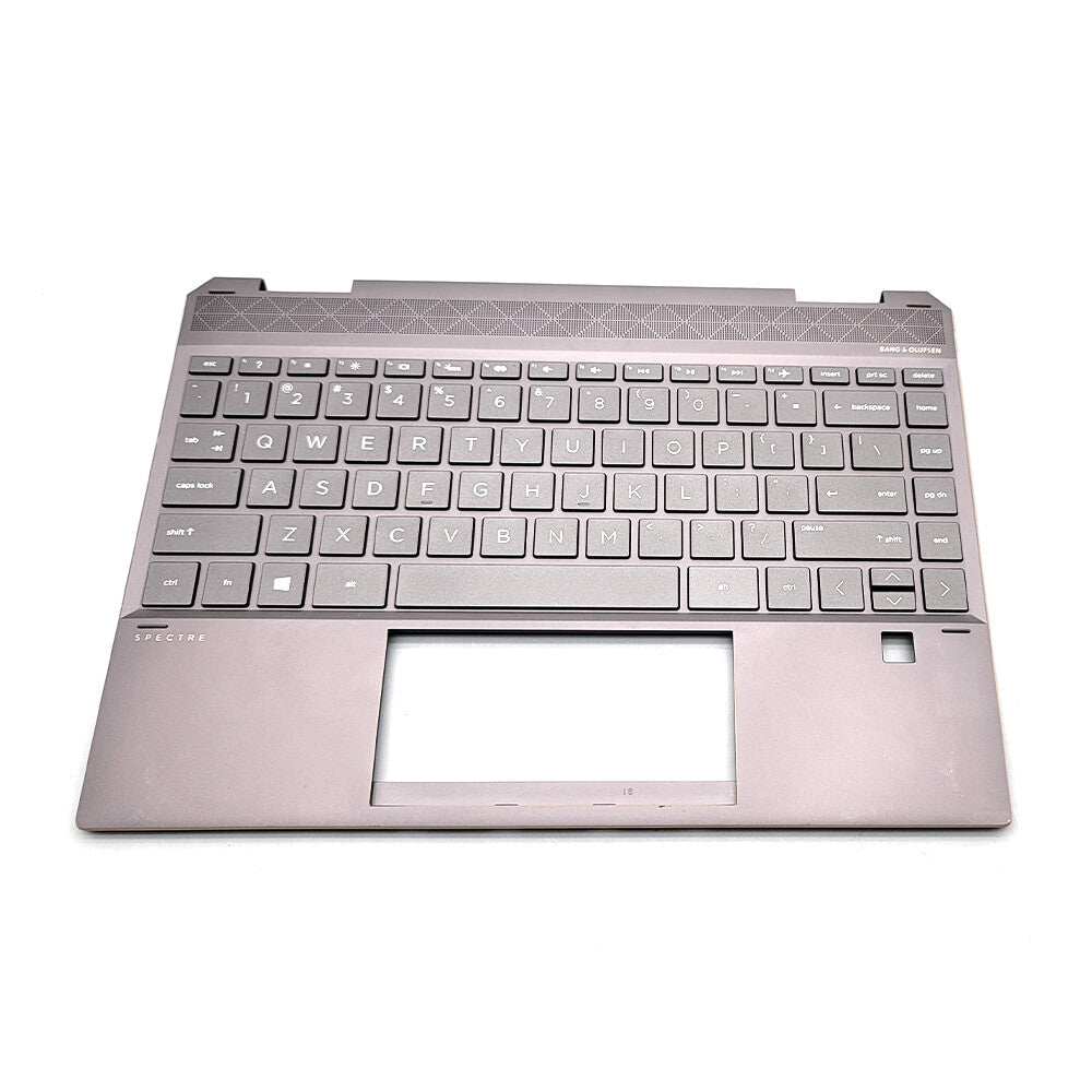 New L37681-001 Palmrest W/ Backlit Keyboard For HP Spectre X360 13-AP Series US