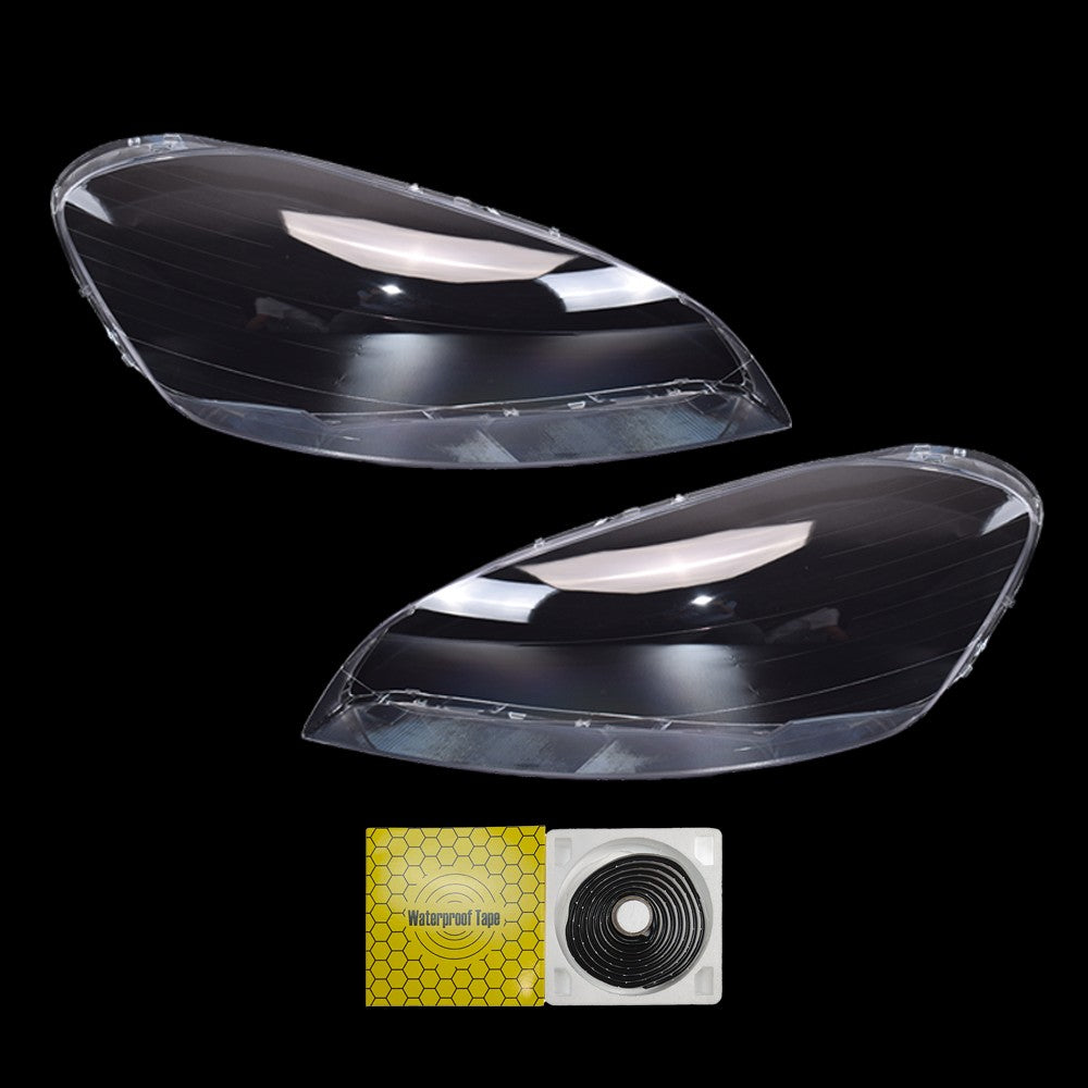 Front Pair Headlight Lens Cover For Volvo XC60 2009 2010 2011 2012 2013 Clear