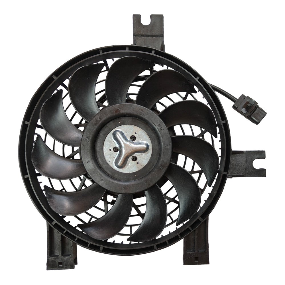 For Lexus LX470 1998-2002 V8 4.7L A/C Condenser Cooling Fan with Shroud Assembly