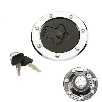 Fuel Gas Tank Cap Cover Lock with Keys for Kawasaki Ninja 250 250R 1988 2007