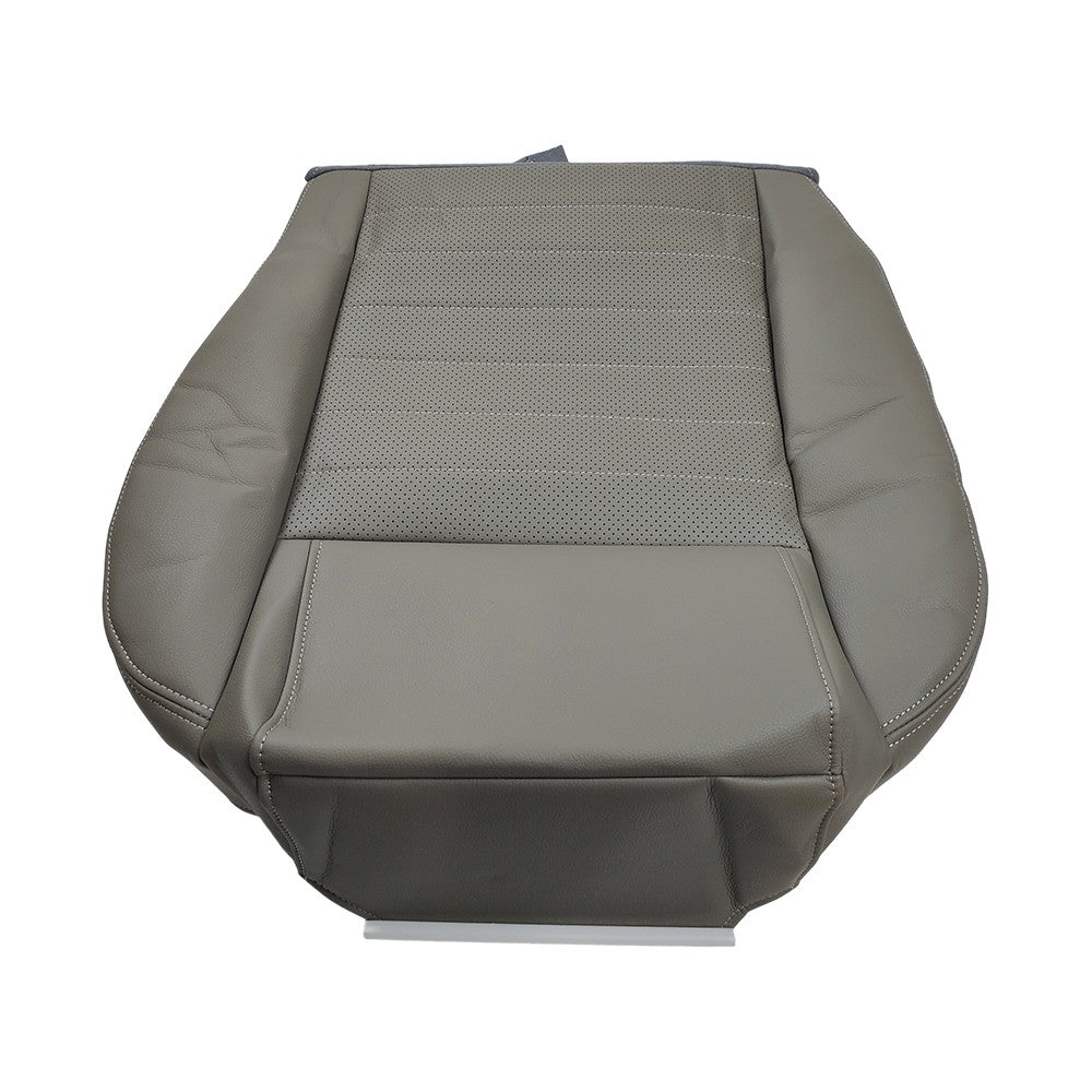 For 2005 2006 -2009 Ford Mustang GT Front Driver Top & Bottom Leather Covers