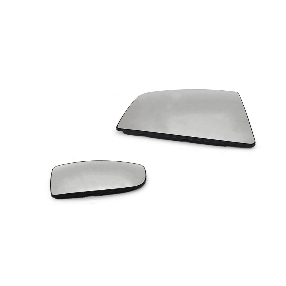 Mirror Glass Upper&Lower Passenger Side Right RH For Ford Transit-150 2018 XL