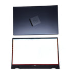Back Cover ＆ Front Bezel Blue For Dell Inspiron 5501 5502 Top Lid 061DXH 0H00F3