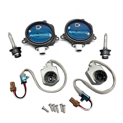 2x New For 09-20 Nissan 370Z Xenon Ballast Igniter & HID D2S Bulb Kit Computer