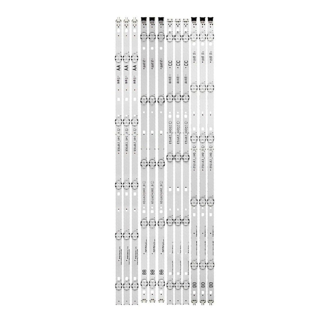 New LED Strips For LG 65UJ6300 65UJ6050 65UJ6100 65UJ6307 65UJ63_UHD_A B C D