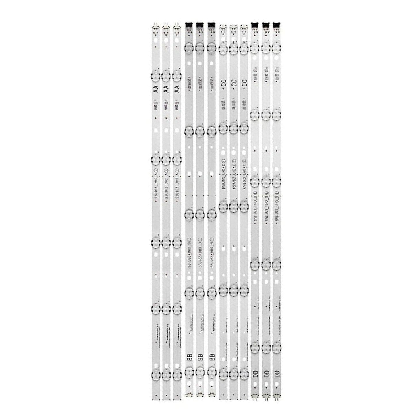 New LED Strips For LG 65UJ6300 65UJ6050 65UJ6100 65UJ6307 65UJ63_UHD_A B C D
