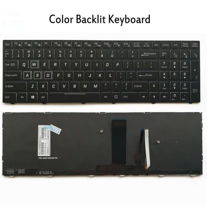 New Color Backlit keyboard For Clevo N855HJ1 N857HJ1 N870HJ1 N850HP6 N870HP6 US