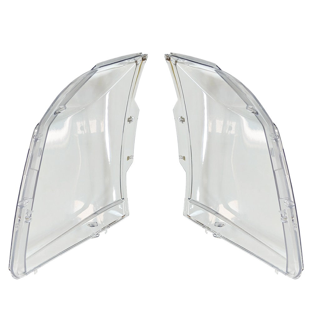 For Cadillac CTS 2008-2013 New A Pair Front Headlight Lens Clear Cover+Glue