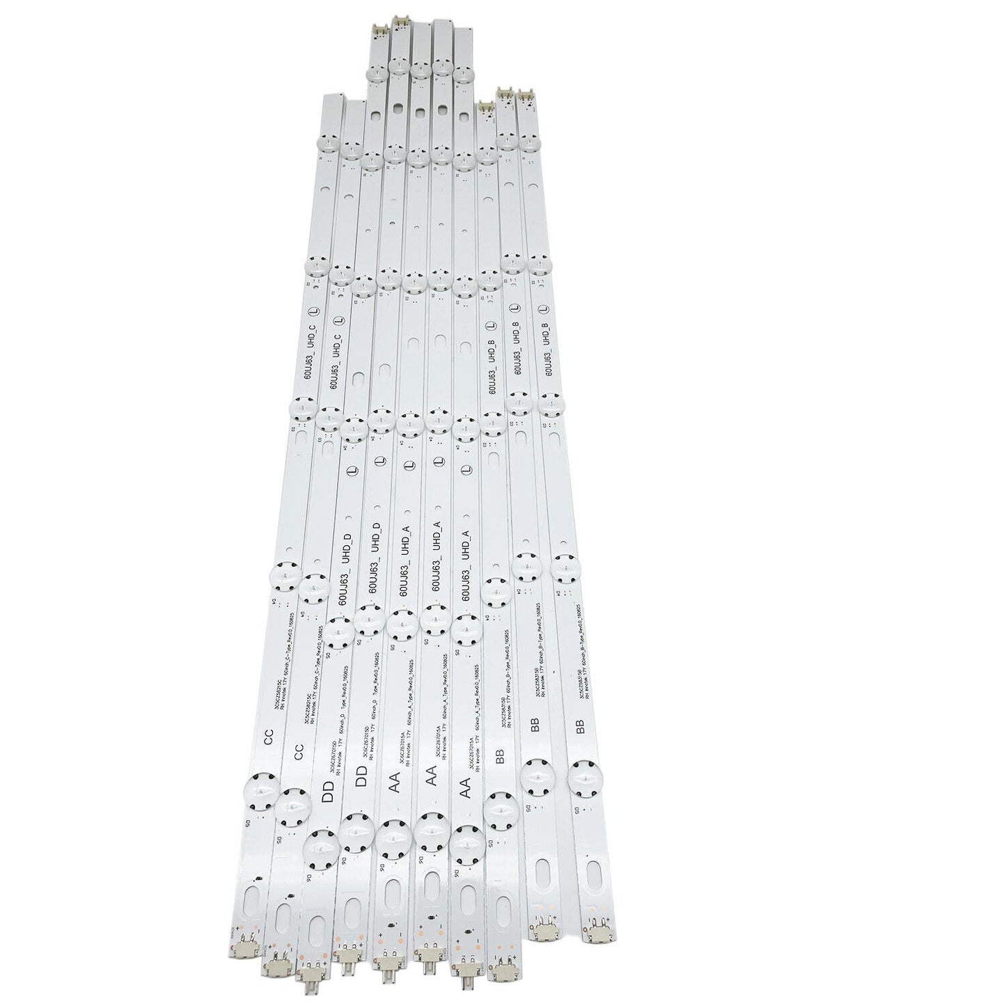 LED Strips for LG 60UJ6300 60UJ6050 60UJ634V for Innotek 17Y 60 inch ABCD