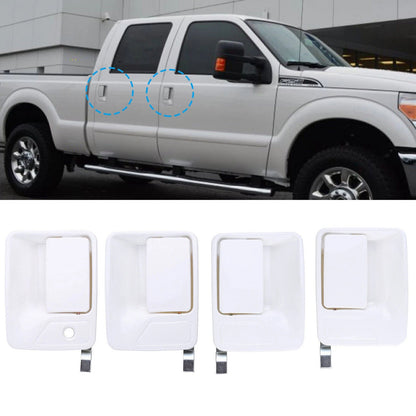4× Front & Rear Outside Door Handle Fit For 1999-2016 Ford Super Duty F250 F350