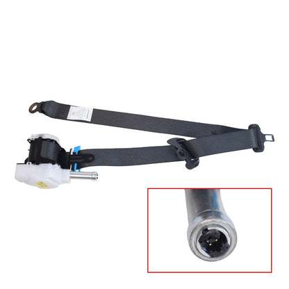 73220-47222-C7 For 2018-2023 Toyota Camry Front Left Side Seat Belt Black
