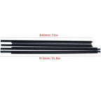 4Pcs New Outer Belt Weatherstrip For 2009-2021 Ram 1500 2500 3500 4500 5500 USA