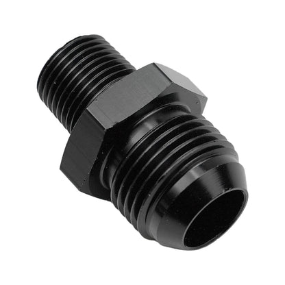 10AN Male Flare to 3/8" NPT Pipe Fitting Adapter Connector Union Straight