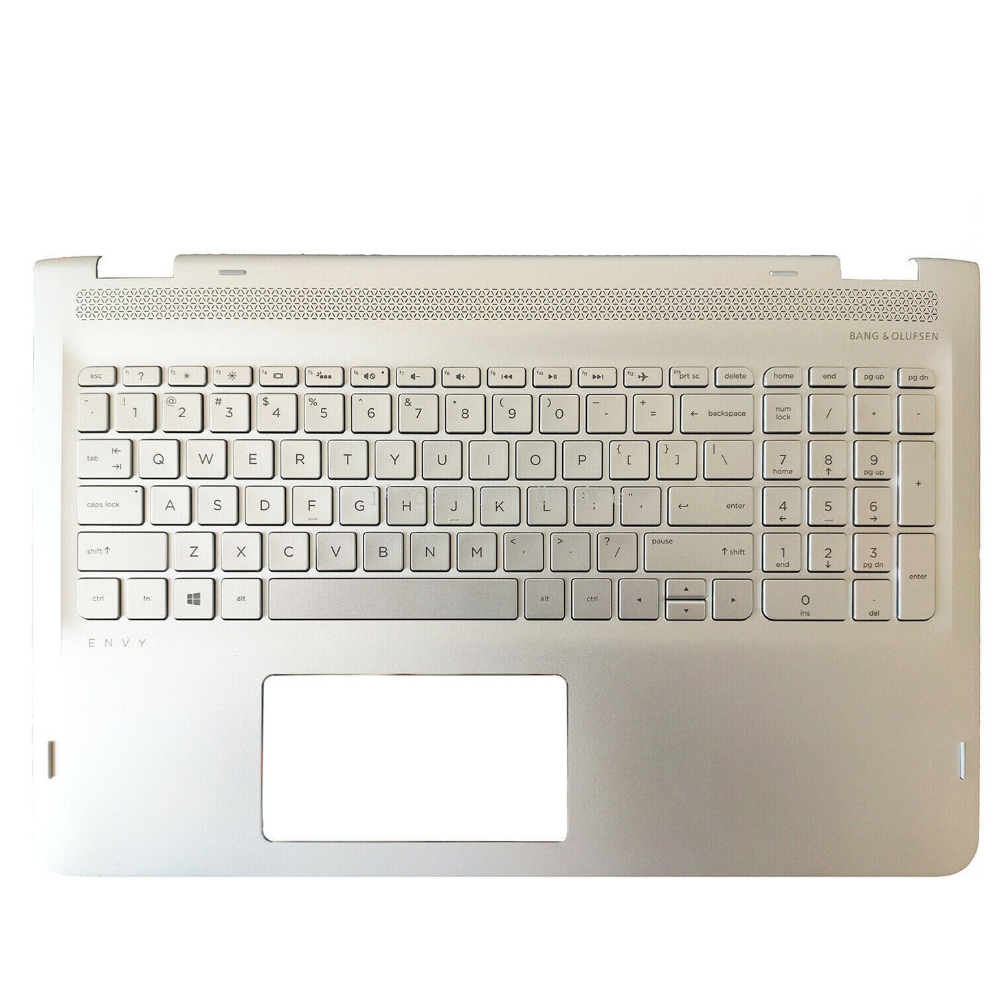New 857283-001 Palmrest Keyboard W/Backlit For HP ENVY X360 M6-AQ 15AQ Silver US