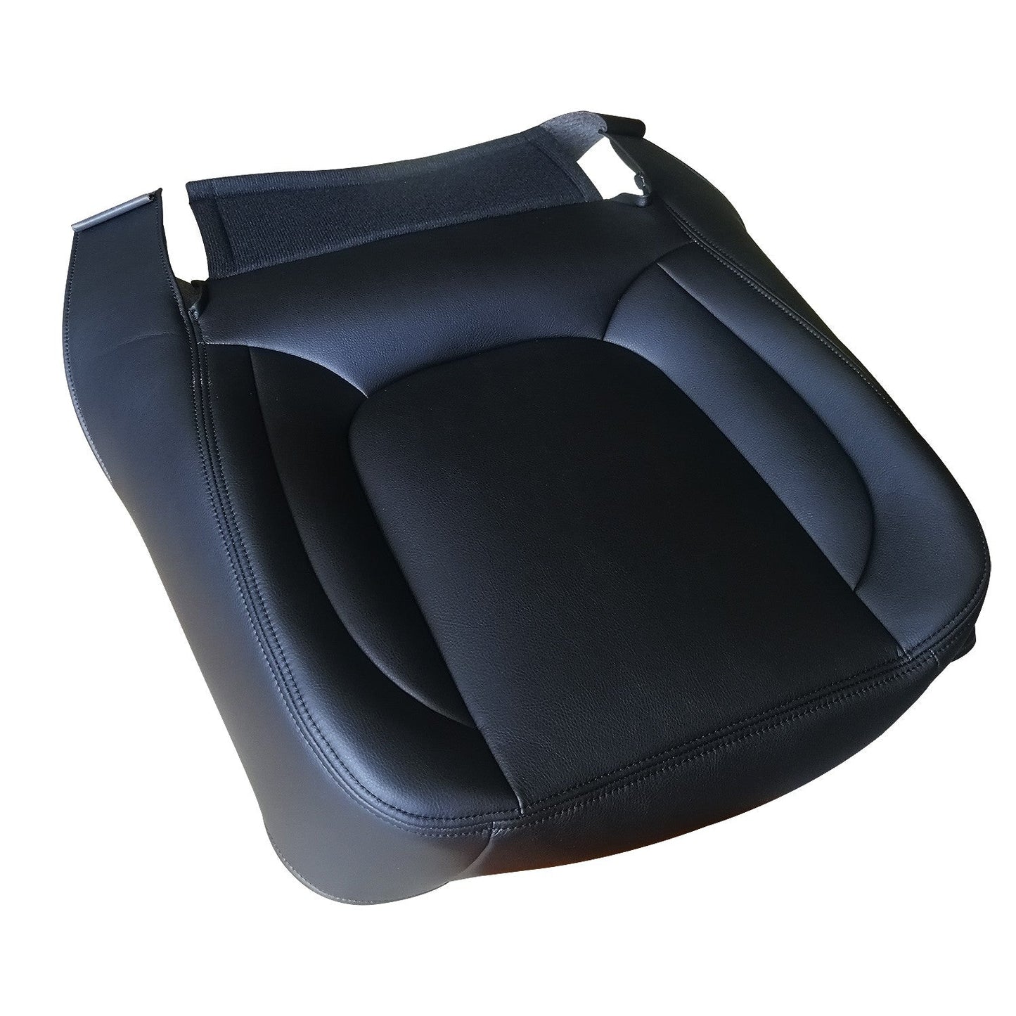 Passenger Bottom Leather Seat Cover Dark Gray 2004 2005 For Dodge Ram 1500 2500