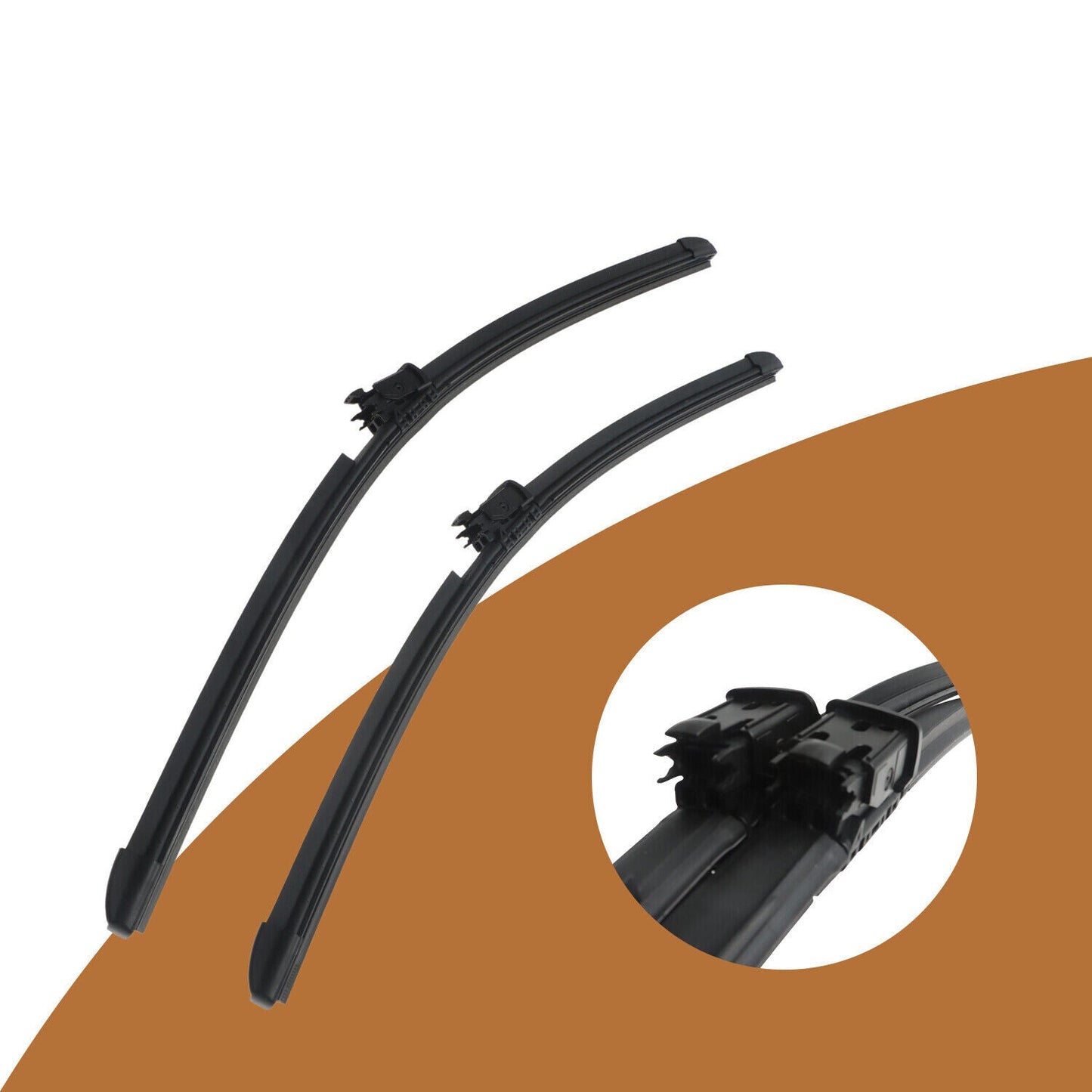 Front Windshield Wiper Blade Set For 14-20 Mercedes W222 Maybach S550 2228201145