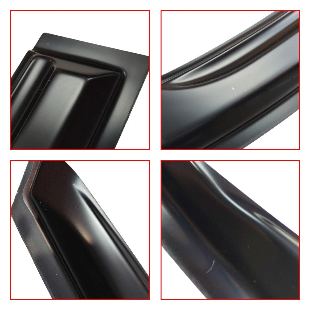 Window Visor Vent Rain Shades Guards Deflectors For 04-08 Acura TL Sedan Black
