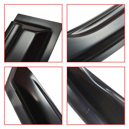 Window Visor Vent Rain Shades Guards Deflectors For 04-08 Acura TL Sedan Black