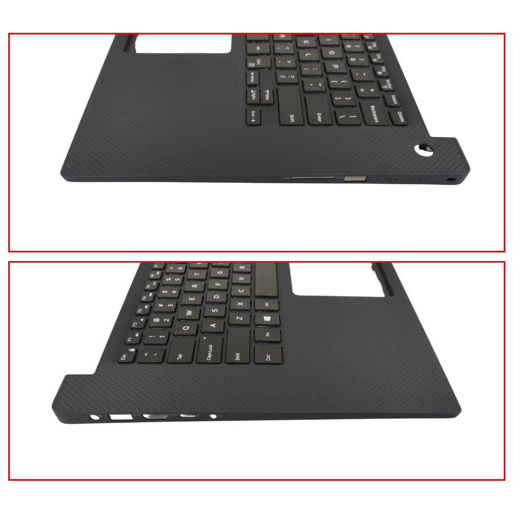For Dell XPS 9570 7590 Precision 5530 5540 Palmrest Keyboard Backlit 0JG1FC