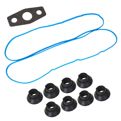 For Chevy GMC 4.8/5.3/6.0/6.2/7.0L Valve Cover Graphite Gasket Set Grommets Kit
