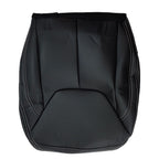 Passenger Bottom Leather Seat Cover Black For 2011-2017 Jeep Wrangler Rubicon