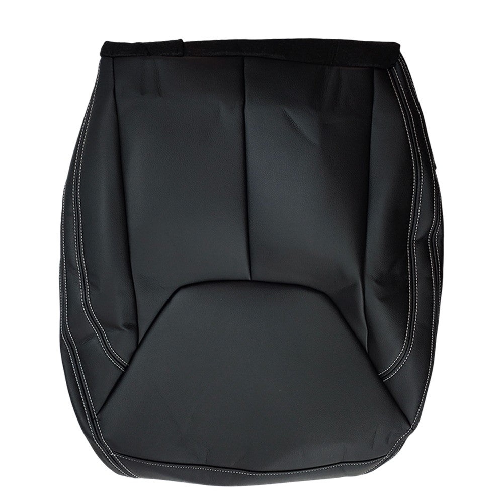 Passenger Bottom Leather Seat Cover Black For 2011-2017 Jeep Wrangler Rubicon