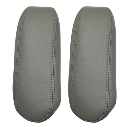 Seat Armrest Leather Cover 2Pcs For 2002-2007 Ford F250 F350 Super Duty Lariat