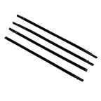 4PCS Weatherstrip Window Moulding Trim Seal Belt For Honda Civic Sedan 2016-2021