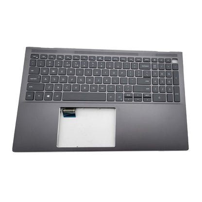 For Dell Vostro 7500 Palmrest US Keyboard Backlit 02KF2N 08DX59 Brown Upper Case
