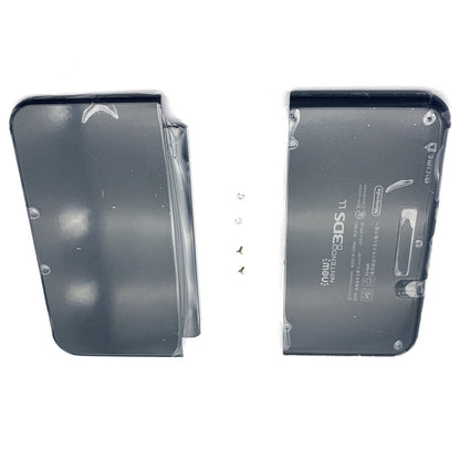 Black Housing Shell Front Back Case Top+ Bottom Cover For New Nintendo 3DS LL