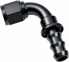10AN 90 Degree Push Lock Hose Fitting End AN10 Female Swivel Push-on/Lock Hose