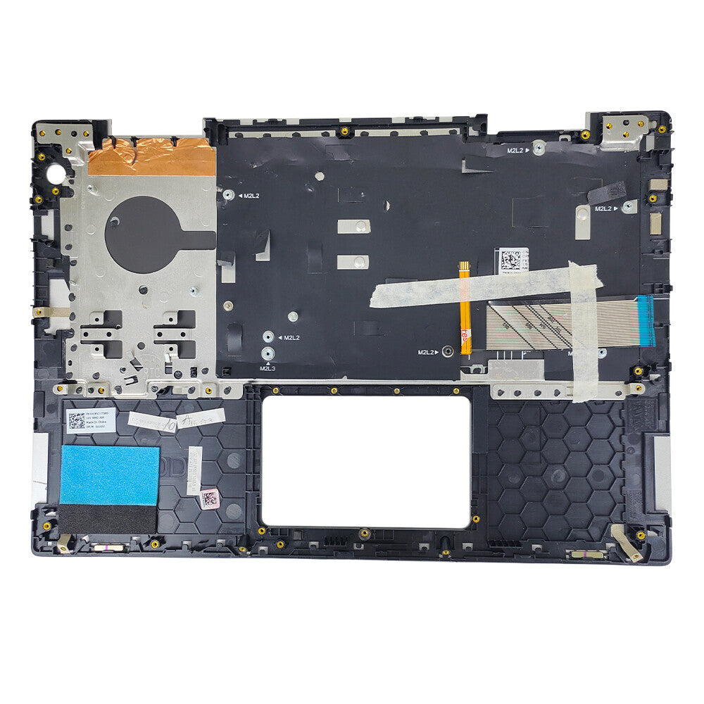 Silver Palmrest For Dell Inspiron 5482 5491 Keyboard w/Backlit Upper Case 041KVJ