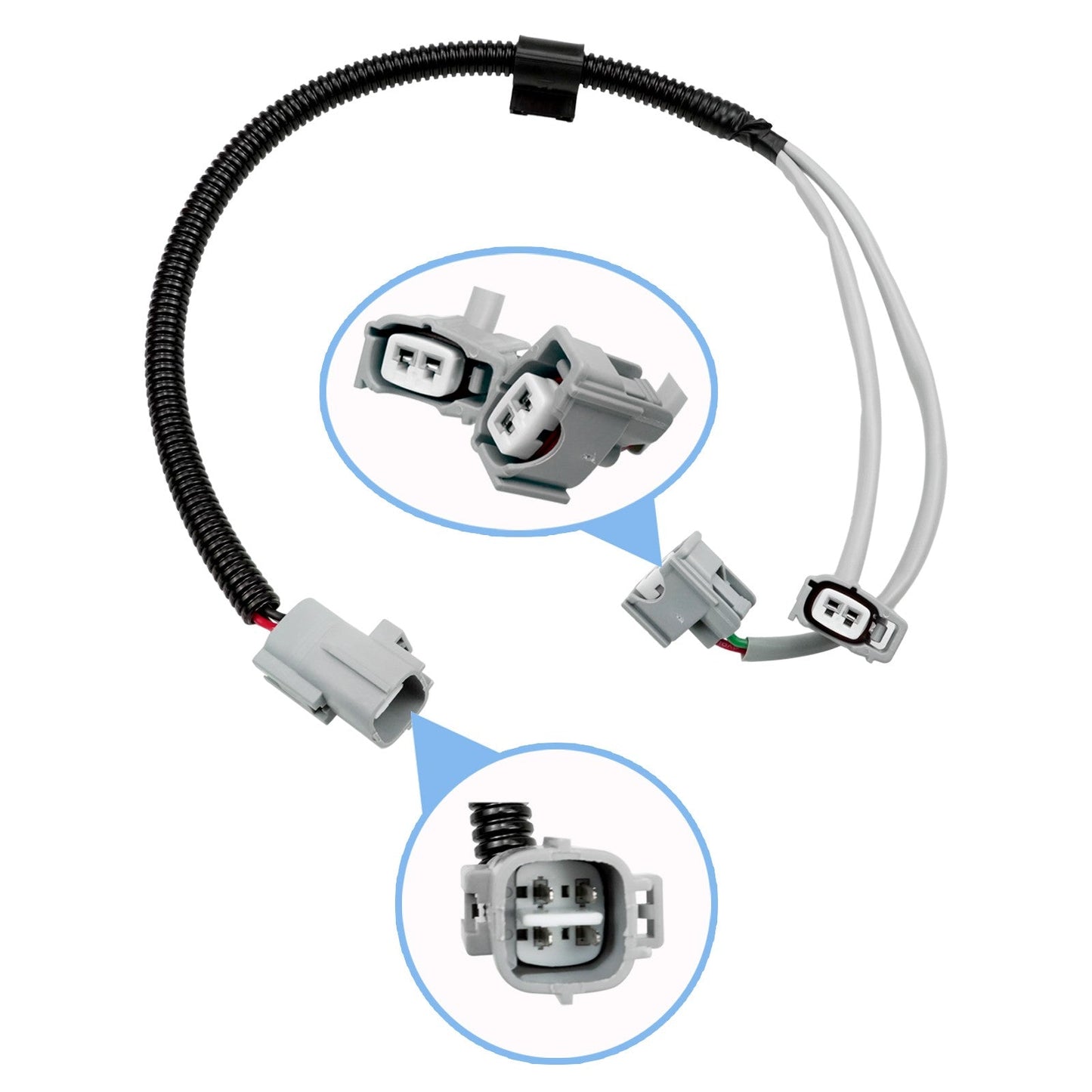 2x For 2004-08 Camry Highlander Sienna Lexus Engine Knock Sensor & Harness Wire