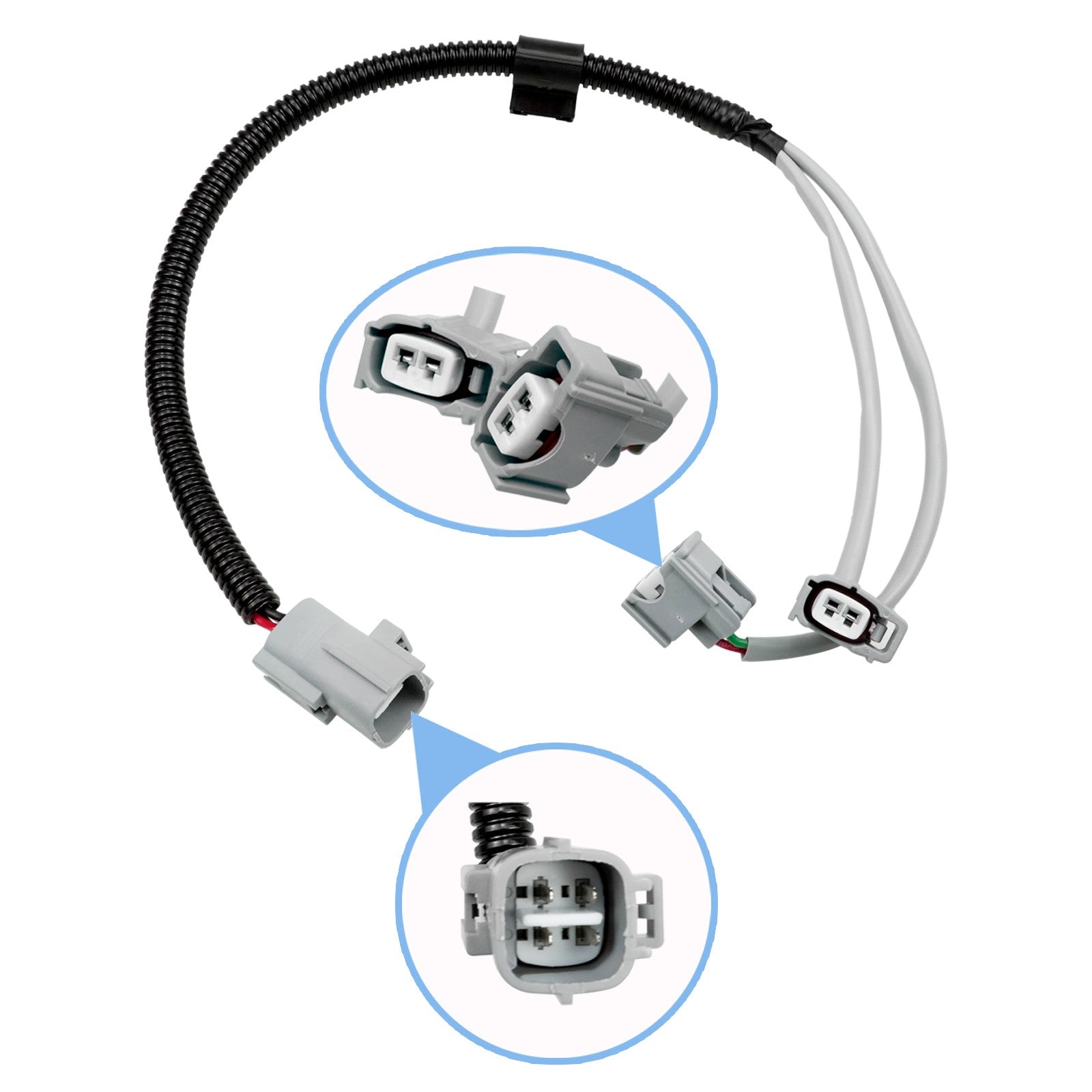 2x For 2004-08 Camry Highlander Sienna Lexus Engine Knock Sensor & Harness Wire