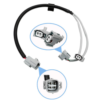 2x For 2004-08 Camry Highlander Sienna Lexus Engine Knock Sensor & Harness Wire