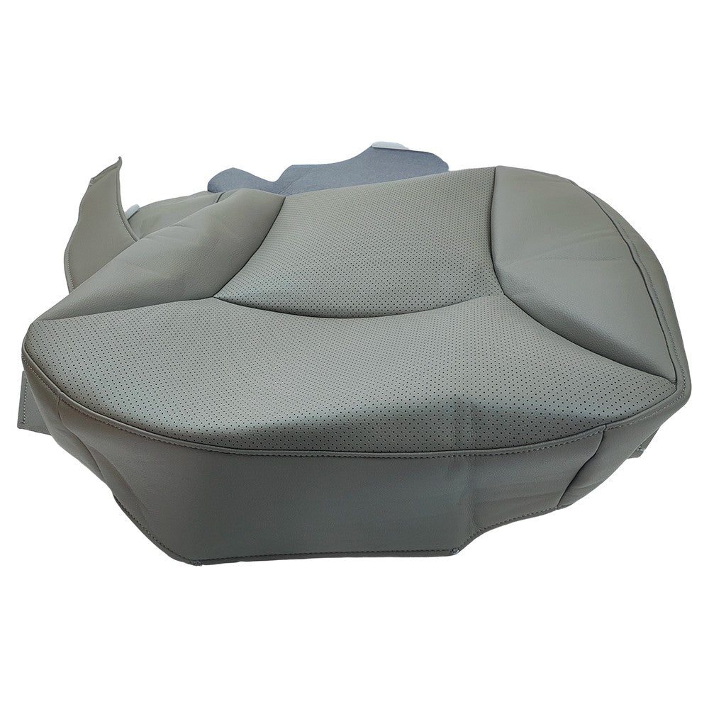 Driver Bottom Replacement Seat Cover Gray Fit For 2002-2008 Ford E150 E250 E350