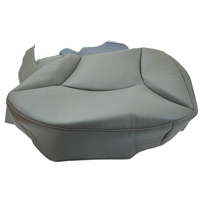Driver Bottom Replacement Seat Cover Gray Fit For 2002-2008 Ford E150 E250 E350