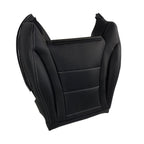 New For 2015-21 Mercedes Benz C300 Sedan Driver Bottom Leather Seat Cover Black