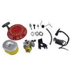 For Honda GX160 5.5HP 6.5HP Recoil Ignition Coil Spark Plug Filter Carburetor