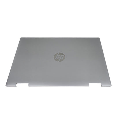 New Thin Back Cover w/Cable For HP Pavilion X360 15-ER Top Silver Lid M45108-001